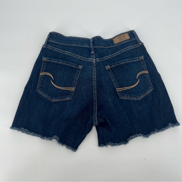 Signature By Levi Strauss High Rise Cut Off Jean Shorts Size 26 Women’s - Picture 3 of 5